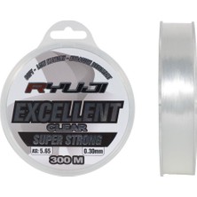 Ryuji Excellent 0.30 mm 300M Clear Monofilament Misina 5.65KG Çeker