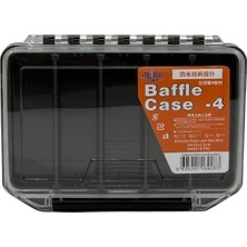 Albastar Elite Baffle Case-4 Mini Balıkçı Kutusu 15 cm x 11 cm x 2,8 cm