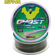 Nippon Ghost 0.17 mm 180 mt Fluoro Carbon Kaplı Misina 4.90KG Çeker