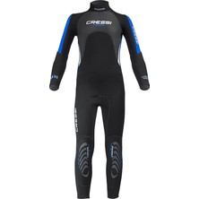 Cressi Morea Junior Siyah-Mavi 3 mm Çocuk Dalış Elbisesi 12/13 Yaş