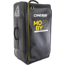 Cressi Moby 2 Siyah Sarı 110 Litre Tekerlekli Dalış Çantası