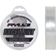 Ryuji Excellent 0.25 mm 300M Clear Monofilament Misina 4.20KG Çeker