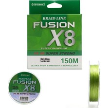 Remixon Fusion 0.20MM 150M Green 8 Kat Ip Olta Misinası 11.4kg Çeker