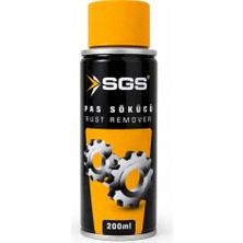 Sgs Pas Sökücü Sprey 200 ml Aerosol Metal Yüzey Temizleyici ve Bakım Spreyi