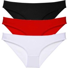 3 Adet Süper Eko Set Likralı Kadın Slip Külot 535