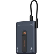 Bontec Magsafe Powerbank, 10.000 Mah Batarya, 20W Pd Hızlı Şarj, 2x Type-C Girişi, (Kablosuz Şarj)