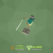Noromax Nr-03 Plastik Boru Kaynak Makinası 340 Derece Dijital Kart ( Termostat )