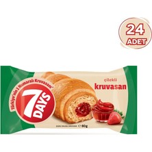 7Days 7 Days Çilekli Kruvasan 60 gr - 24 Adet