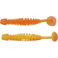Berkley Powerbait Power Leech Fl.orange-Sn.yellow 5cm Suni Yem 12 Adet