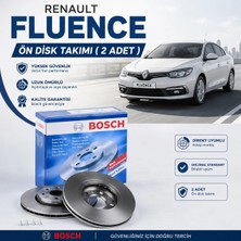 Bosch Fren Diski; Ön Takım ( 2 Adet ) Renault Fluence  1.5 Dci  02/2010-10/2016 63 Kw