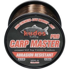 Kudos Carp Master 0.40MM 1200M Kamuflaj Sazan Olta Misinası 11KG Çeker
