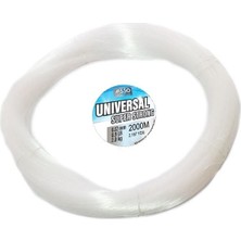 Asso Universal 0.45 mm 2000M Beyaz Çile Misina 11.2kg Çeker