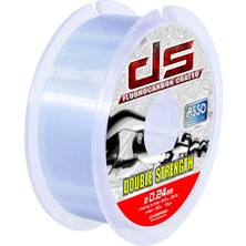 Asso Double Strength 0.35 mm 200M Gri Fluorocarbon Kaplı Misina 7.3kg Çeker