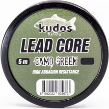 Kudos Lead Core 35LB Camo Green 5 Metre Kurşun Ipi