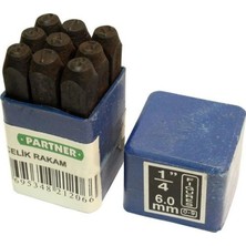 Partner PT21204 Çelik Rakam 9 Parça 4mm