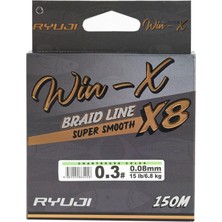 Ryuji Winx 0.06MM 150M Chartreuse 8 Kat Ip Misina 4.5kg Çeker