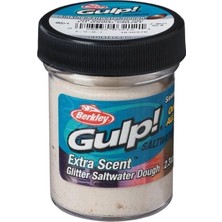Berkley Powerbait Extra Scent Saltwater Deniz Kabuklusu Aromalı Off White Glow 50GR Suni Yem
