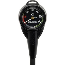 Cressi 300C Siyah Mini Basınç Ölçer