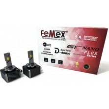 Femex Bmw 6 Serisi F12 2011-2018 Kısa Uzun Far LED Ampul D1S Gt Nano Plus
