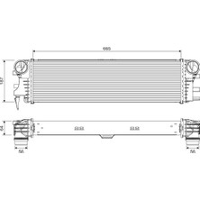 Valeo Almparca Turbosarj Radyatoru Mercedes Vito W447 14