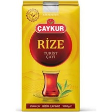 Çaykur Rize Turist Çayı 1000 Gr  Geleneksel Çay Aroması ve Yüksek Kalite
