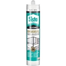 Sista Beyaz Silikon 280 ml (Yüksek Tutunma, Sararmaz)