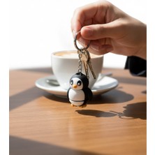 Pazarois Penguen Figürlü Hareketli Anahtarlık
