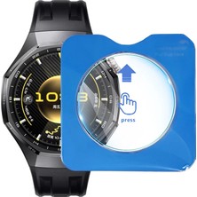 Huawei Watch Gt6 Pro 46MM Uyumlu Otomatik Hizalamalı (Tech) Ekran Koruyucu Film - Temperli Cam