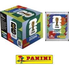 Panini Fıfa World Cup 2026 Çıkartma Paketi 50 Parça Sticker Açılmamış Kutulu Lisanslı Ürün