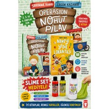 Timaş Çocuk Timaş 2,3. ve 4.sınıflar Için Operasyon Nohut Pilav - Naneyi Yedik Lokantası (Slime Set Hediyeli)