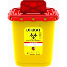 Telkar 30 Lt Köşeli Tıbbı Atık Kutusu