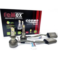 Femex FEMX Peugeot Expert 3 Makyajlı 2024- SONRASI UZUN FAR LED AMPUL H1 COSMO PLUS