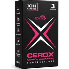 İkon Wax Ikonwax Cerox Nano Ceramic Coating 50 ml | 10H Seramik Kaplama 3 Yıl Koruma