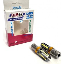 Femex Platinum Tek Duy P21W 1156 15W  Beyaz LED Ampul Femex
