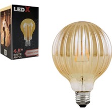 Lunatic 29210  As-60 Kırılmaz Gövde 4,5 Watt Rustik Yıldız Ampul