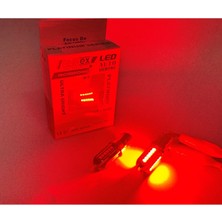 Femex Platinum Çift Duy Kırmızı P21W 1157 15W  LED Ampul