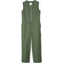 3.1 Phillip Lim Utility Kargo Detaylı Tasarım Kadın Tulum