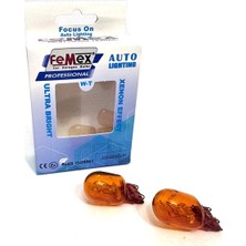 Femex Naturel Turuncu Tek Duy/çit Duy T20 W21W 7440/7443 Sinyal&gündüz Aydınlatma Femex