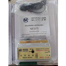 Nefer NF3371 Gsm Telefonla Uzaktan Dalgıç Pompa Kontrol Bahçe Otomatik Kapı Röle Selenoid Vana Akıllı Ev Sera