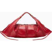 3.1 Phillip Lim Leather Craft Luna %100 Deri Lüks Tasarım Kadın Omuz ve El Çantası