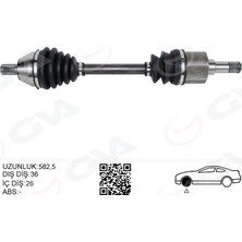 GVA Almparca Ön Aks Komple Sol Ford Focus Ii 04 11 2.0 Tdci C-Max 04 11 2.0 Tdci Volvo S40 Ii 04 12 1.6d-2.0 D C30 04 12 1.6d-2.0 D V50 04 12 1.6d-2.0 D -1.8-2.0 C70 Ii 08 12 2.0 D