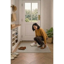 Bonny Home Toprak Antre Paspası Kapı Içi Mekan Giriş Halısı Kapı Önü Porlo -7130