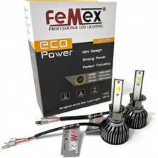Femex Peugeot 406 1995-2004 Sis Far LED Ampul Eco Power H1