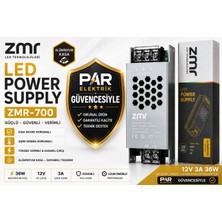 Zmr 12 Volt 3 Amper 36 Watt LED Trafosu Adaptör Güç Kaynağı