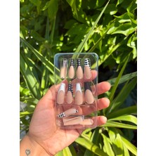 Armi Beauty 24'lü Takma Tırnak & Yapıştırıcı Set Kedi Gözü