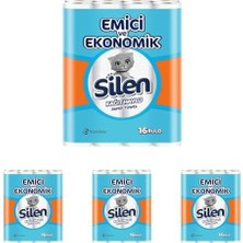 Belirtilmemiş Silen Kağıt Havlu 16'lı (4 Paketi)