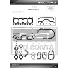 Oto Conta Almparca Motor Takim Contasi R12 1400 Skc 1.40MM / Keçesiz