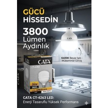 Cata CT-4263 Bulb 35W LED Ampul Uzun Ömürlü LED Teknolojisi ile 2200 Lumen Aydınlatma