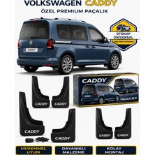 Otokap Universal Volkswagen Caddy Uyumlu 4’lü Paçalık Takımı Ön Arka Çamurluk Tozluk Seti