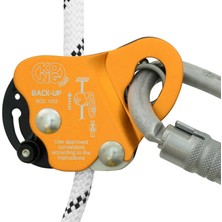 Kong Italy Kong Back-Up Çift Modlu Düşüş Durdurucu, Halat Tutucu ve Emniyet Cihazı 10-12 mm 8021NO412KK (Otomatik Karabina Dahil)